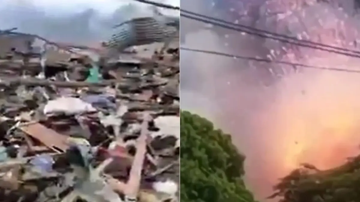 VIDEO: Explosión en almacén de explosivos deja más de 50 muertos y decenas de heridos en Myanmar