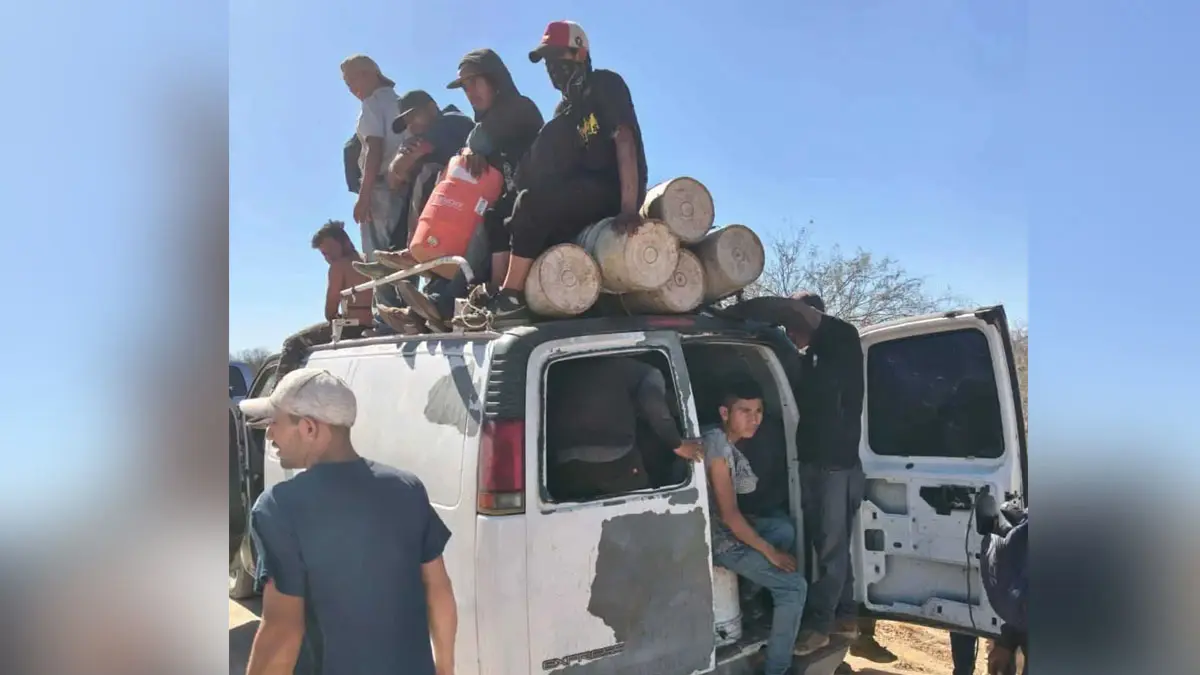 Persiguen vagoneta con jornaleros en el Valle de Empalme