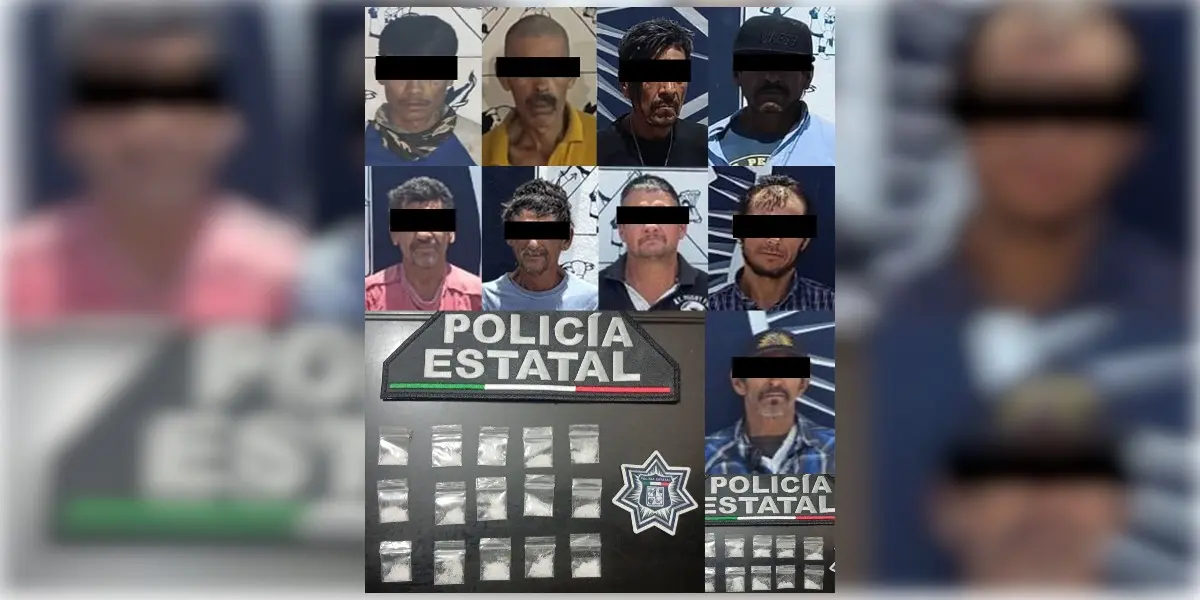Policía Estatal detiene a 10 durante operativos en Cajeme