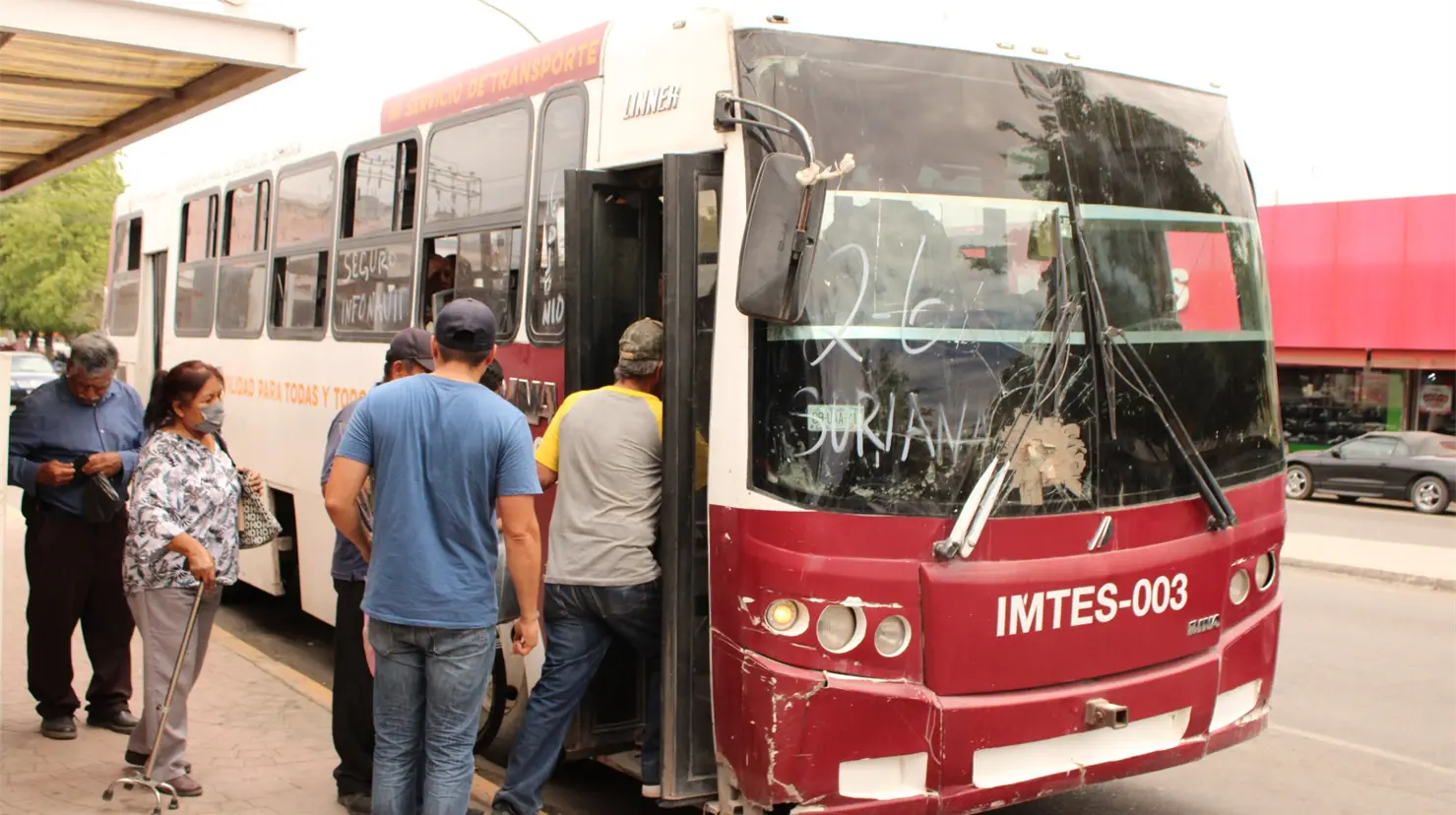 Cumplen con aire acondicionado en transporte urbano de Navojoa