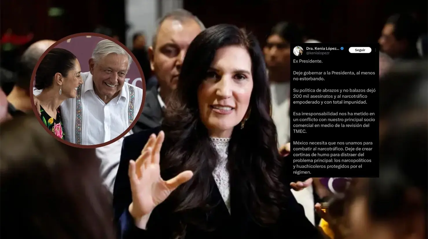 La legisladora del Partido Acción Nacional aseguró que México enfrenta un escenario complicado en materia de seguridad y gobernabilidad