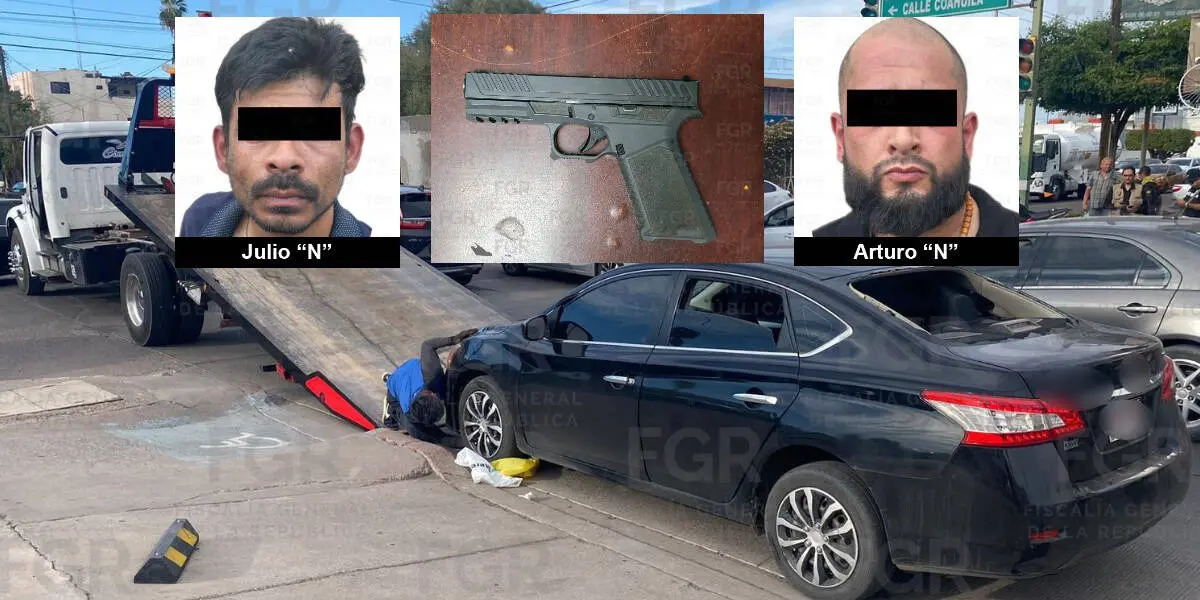 Vinculan a proceso a detenidos tras persecución en el Centro de Ciudad Obregón
