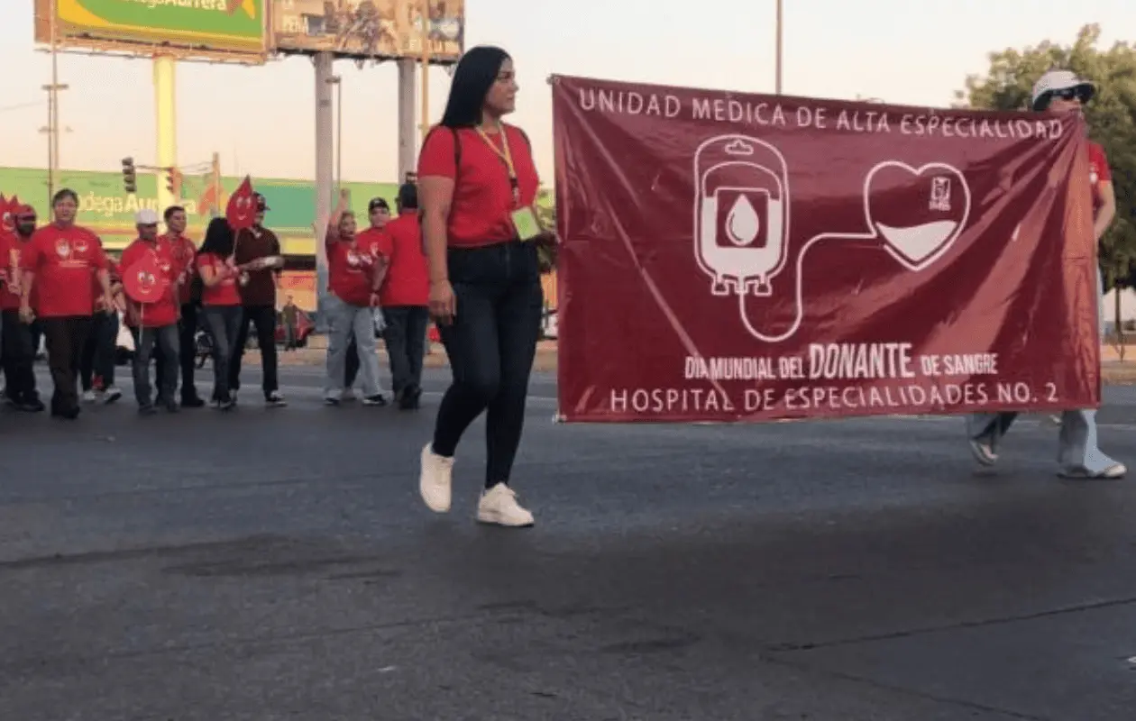 Convocan a caminata por la donación de sangre en Ciudad Obregón