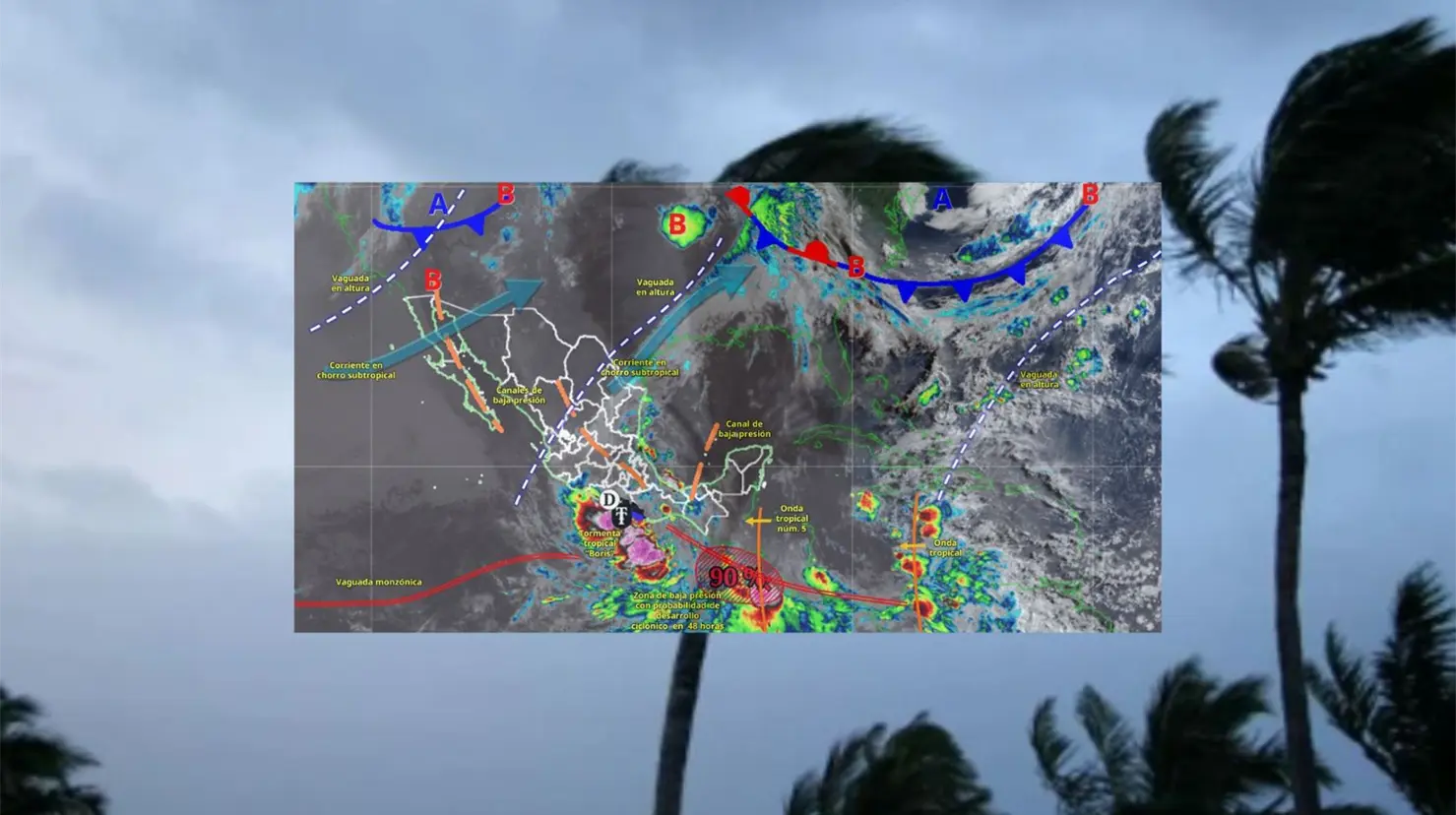 Tormenta tropical Boris: Gobierno de México activa medidas de prevención en Guerrero