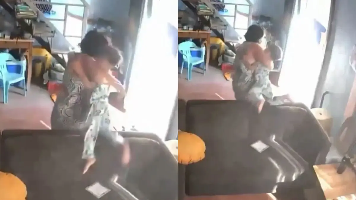 VIDEO | Abuela protege a su nieto con su cuerpo de potente terremoto en Filipinas; el video conmueve al mundo