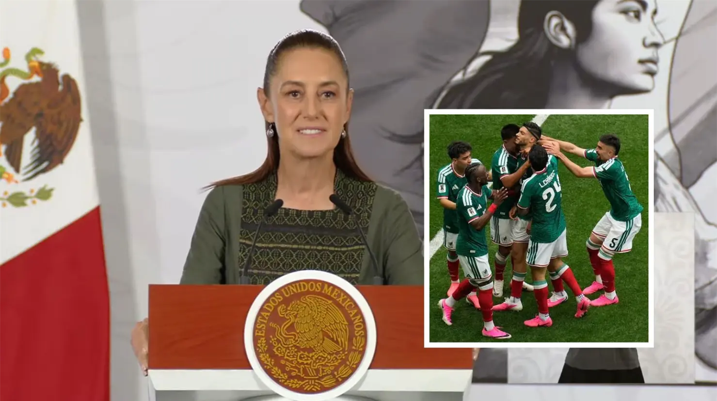 “Una alegría enorme. ¡Felicidades a todo el pueblo de México, a todas y a todos los mexicanos!”, expresó la presidenta Sheinbaum