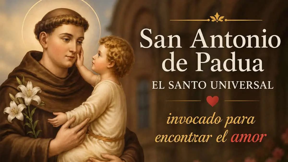 San Antonio de Padua es uno de los santos más venerados; fieles le piden ayuda para hallar el amor, objetos perdidos y milagros.