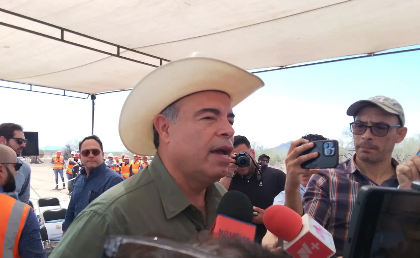 “Esperamos un gran año en el 2026-2027”.- Rodolfo Castro Valdez, titular de la Comisión Nacional del Agua (Conagua) en Sonora