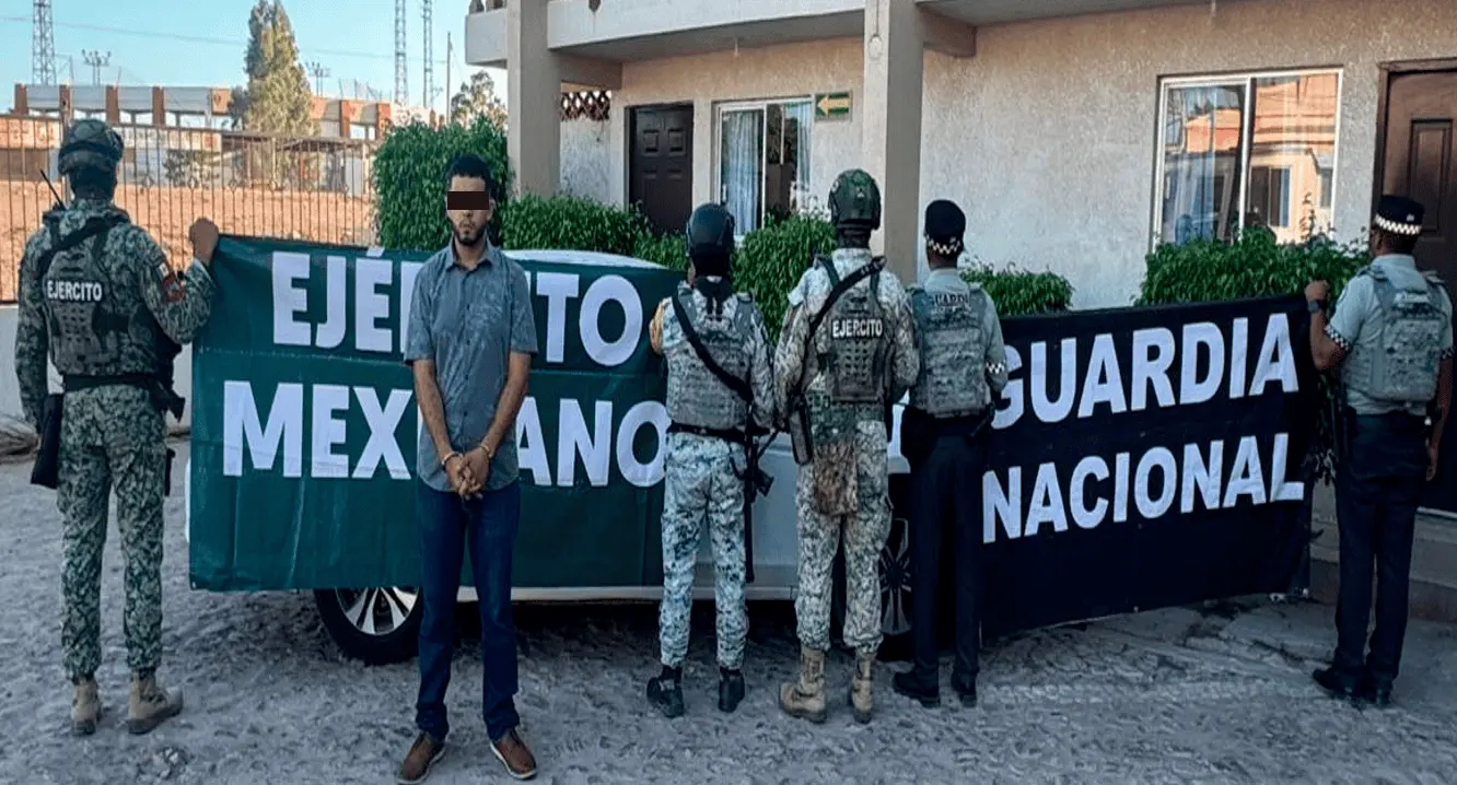 Capturan a hombre con cargamento de cocaína en Empalme