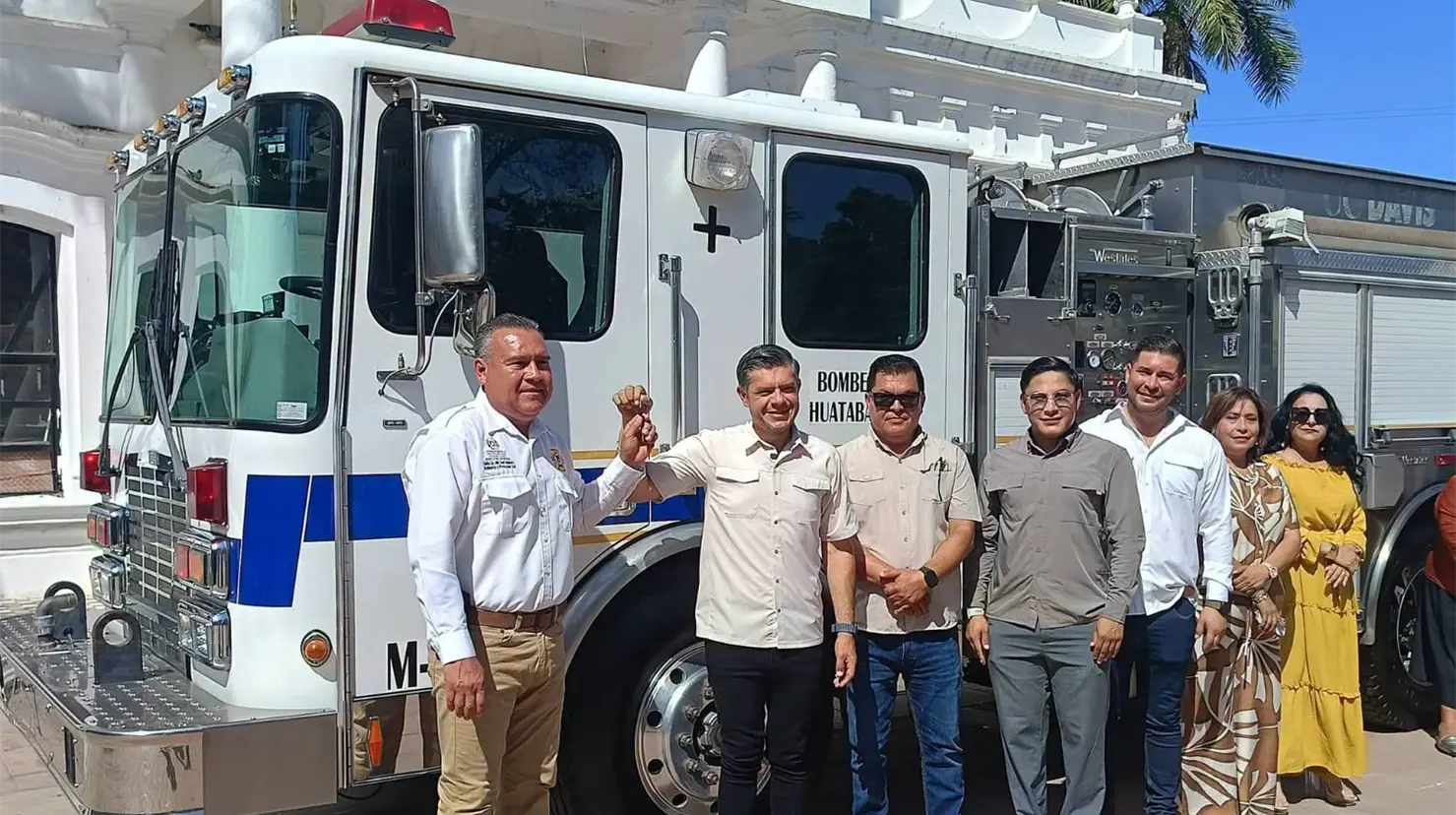 Refuerzan equipo de Bomberos de Huatabampo