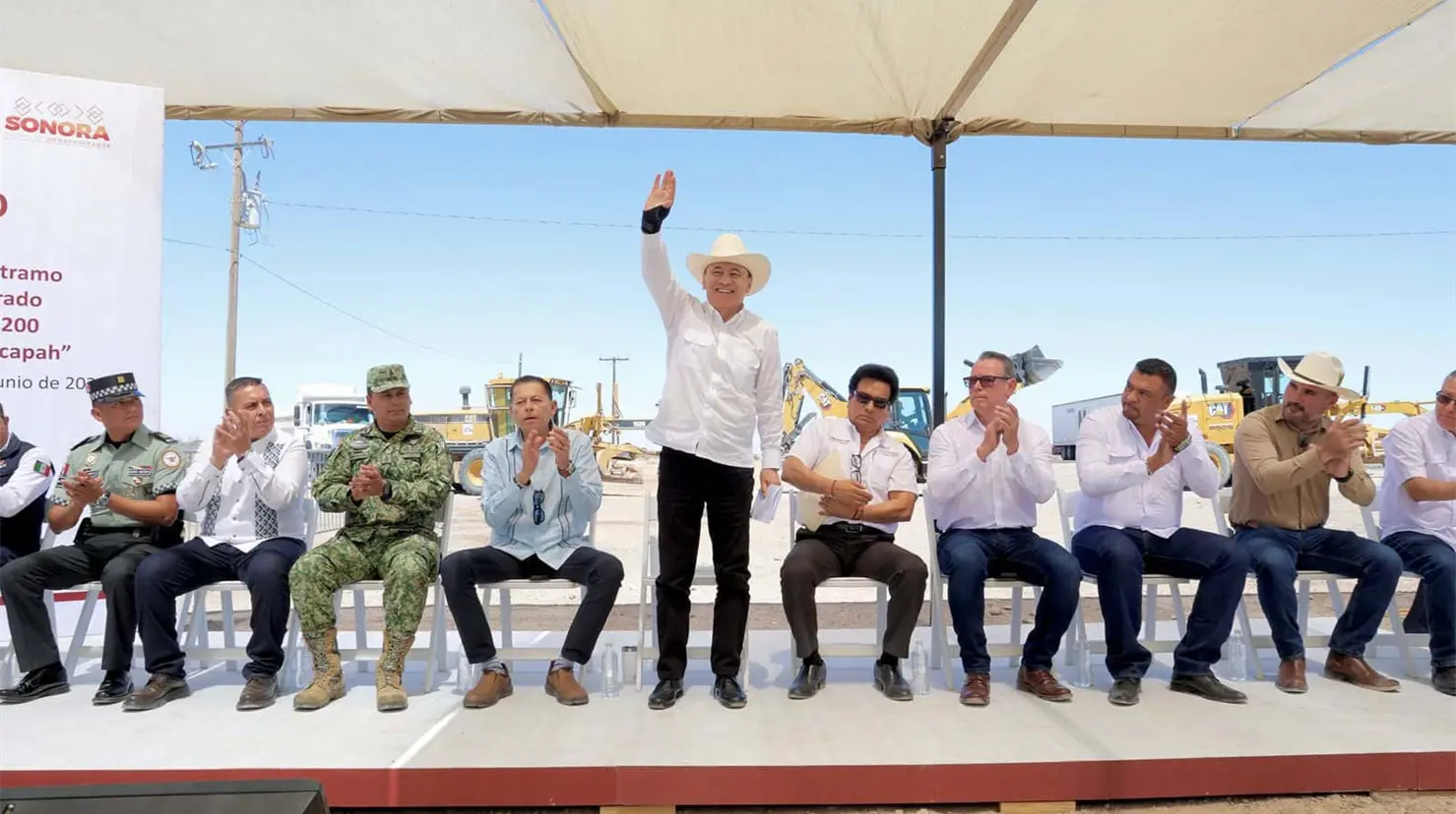 Durazo impulsa obra carretera clave en el noroeste de Sonora