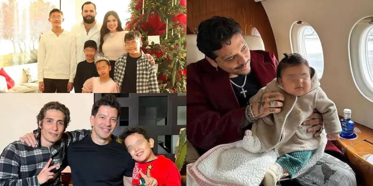 Además de conquistar escenarios, estudios de grabación y pantallas, estos sonorenses celebran una de las facetas más importantes de sus vidas: la de ser padres.
