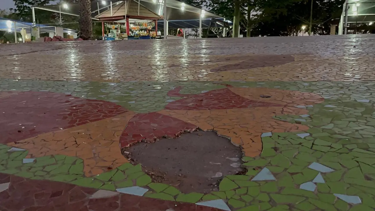Pisal de la Laguna del Náinari, en el abandono