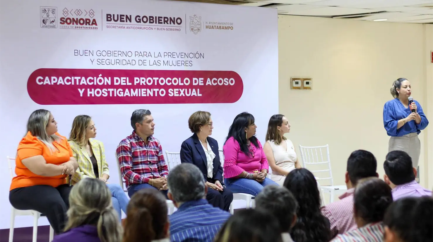 Capacitan sobre protocolos de acoso sexual en Ayuntamiento de Huatabampo