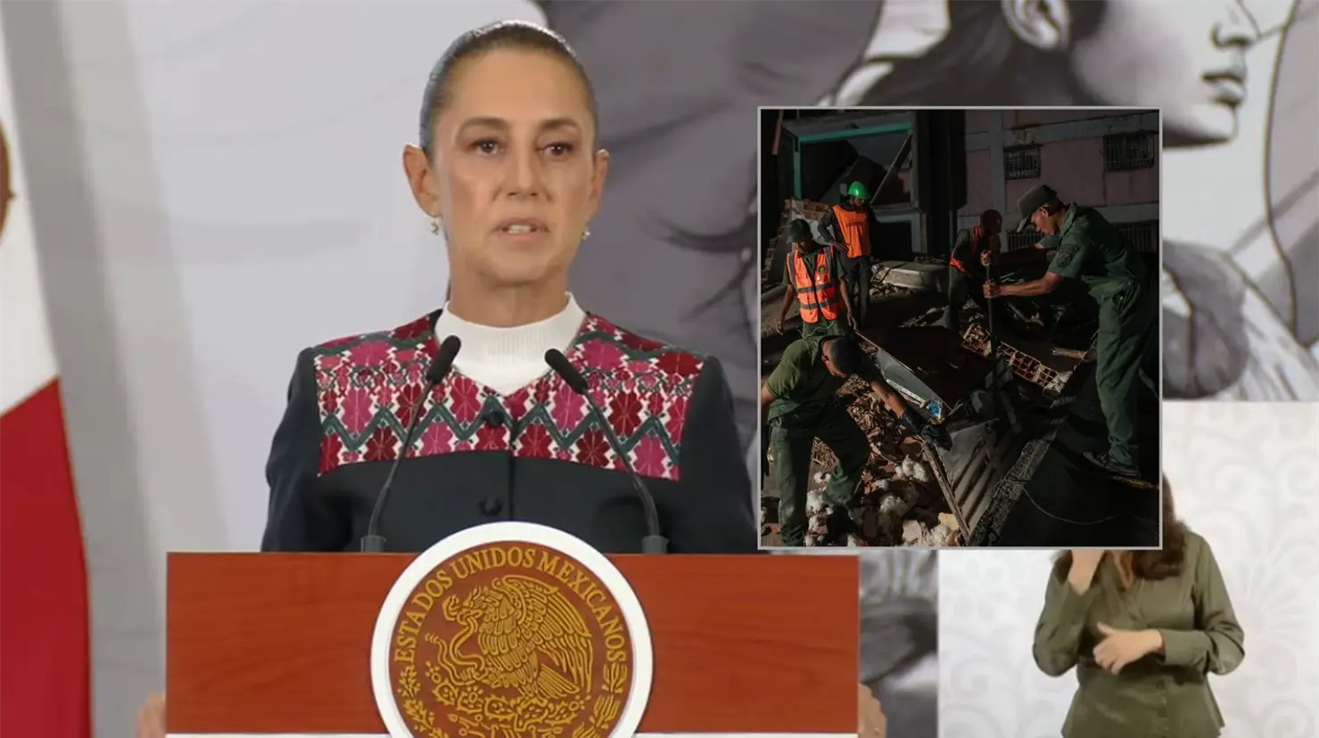 Nuestra solidaridad con el pueblo de Venezuela, expresó Sheinbaum al anunciar el despliegue de personal especializado