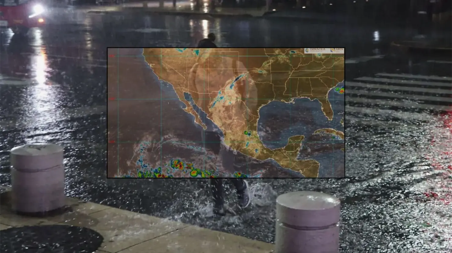 Las autoridades meteorológicas advirtieron que estas precipitaciones podrían ocasionar deslaves, incremento en los niveles de ríos y arroyos