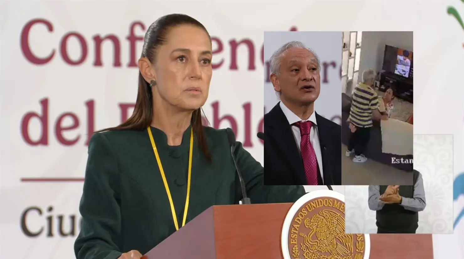 La presidenta enfatizó que ninguna persona recibirá un trato preferencial por haber ocupado un cargo público o por mantener cercanía con integrantes del gobierno