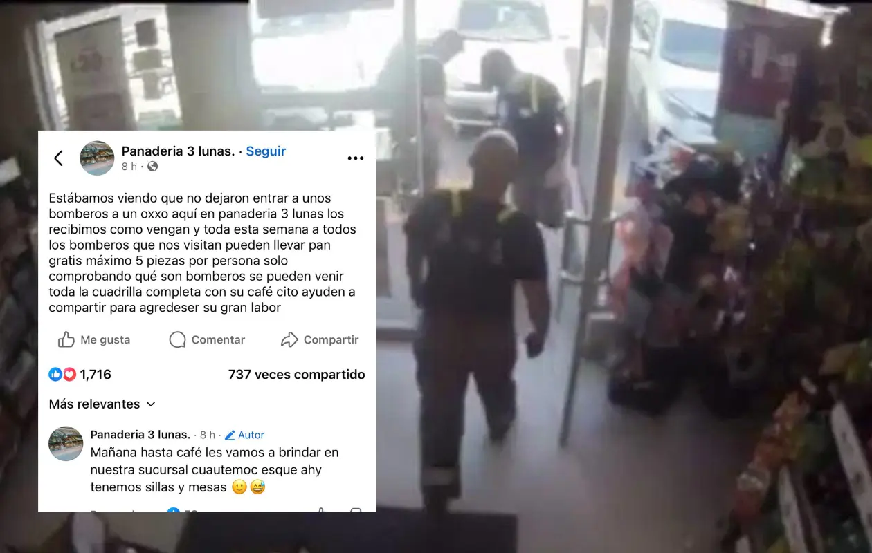 Negocios en Hermosillo responden con ofertas y descuentos a bomberos tras polémica en OXXO
