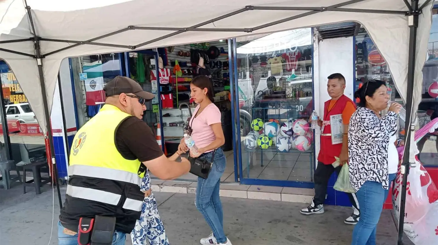 Instalarán puntos de hidratación en Cajeme
