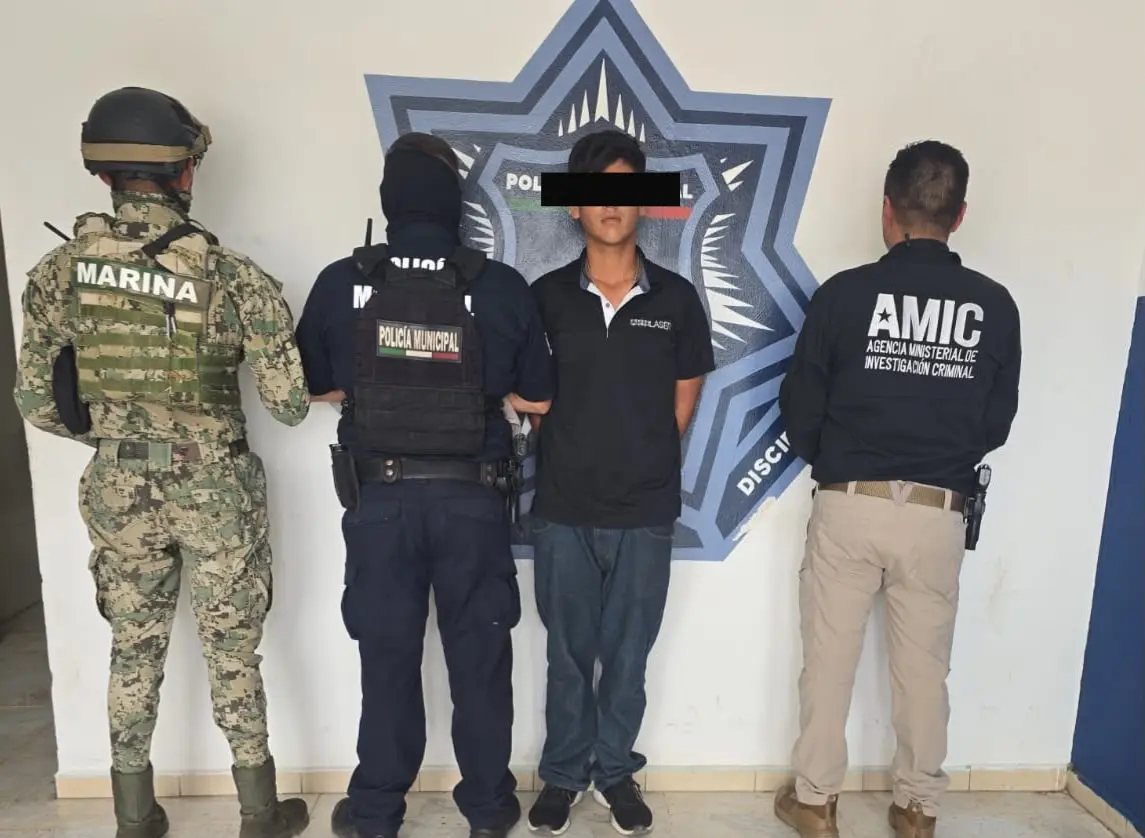 Capturan a presunto homicida en Villas del Sol