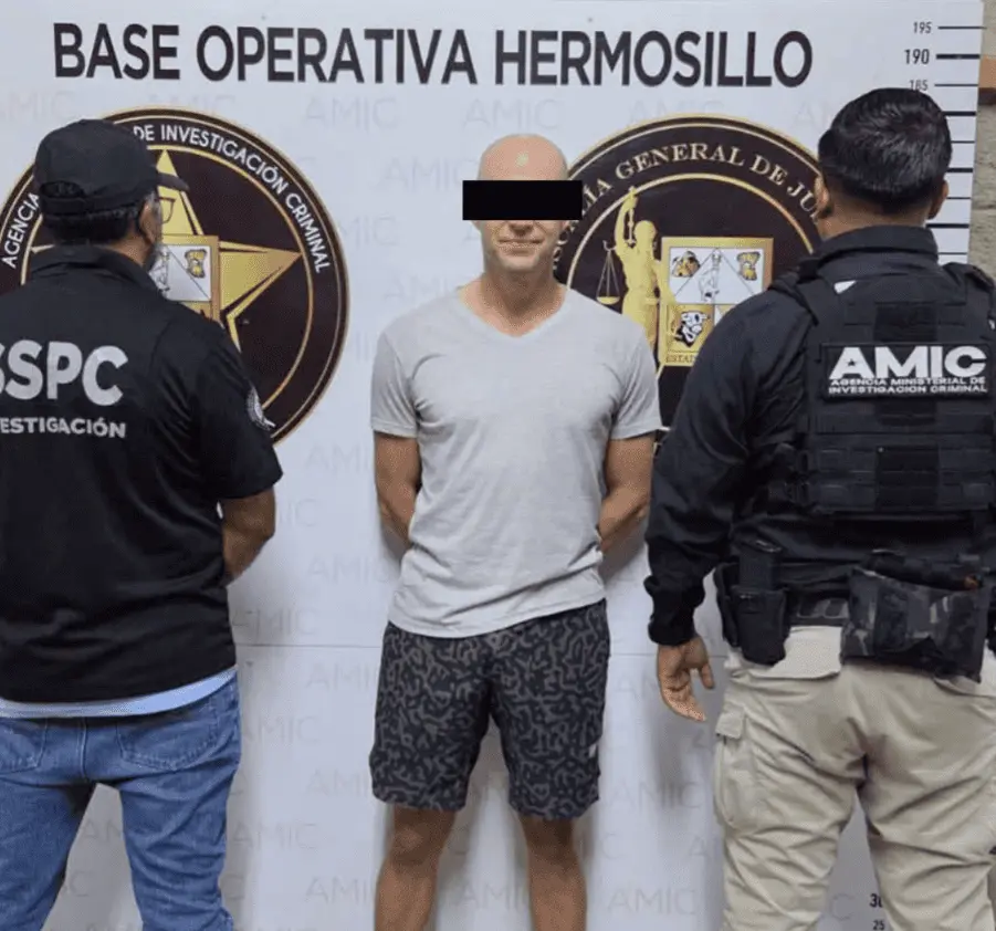 “Cae” en Hermosillo de ciudadano estadounidense con orden de arresto