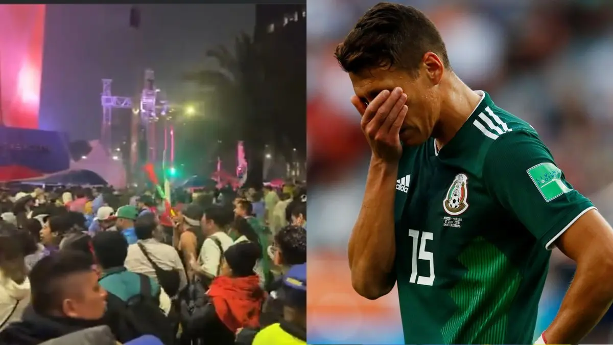 Aficionados abandonan el Ángel de la Independencia tras la eliminación de México del Mundial 2026