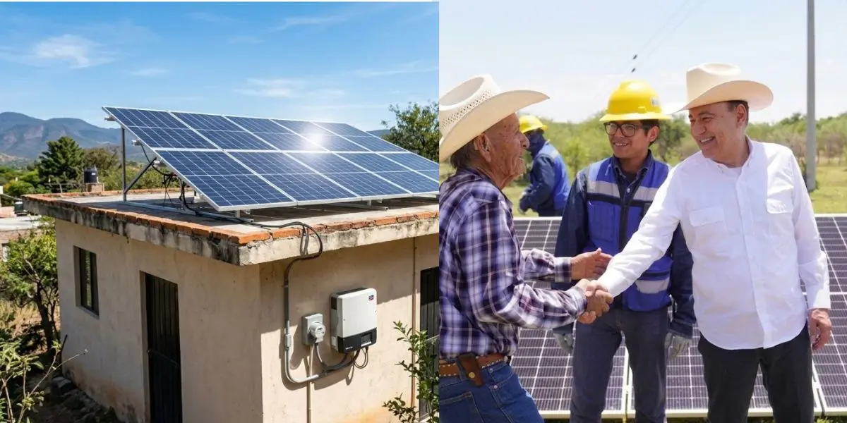 El programa contempla la instalación de paneles solares para reducir el gasto eléctrico de familias beneficiarias en Sonora.