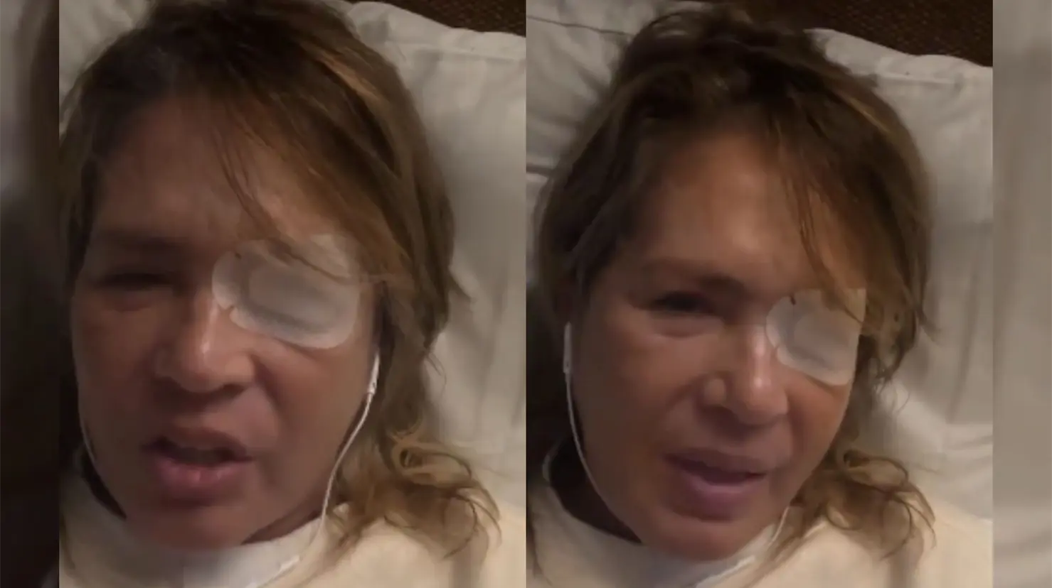La conductora luce visiblemente más cansada y debilitada, lo que incrementó la preocupación en torno a su estado de salud