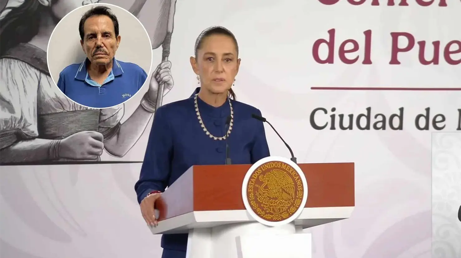 Sheinbaum defiende investigación sobre captura de “El Mayo” Zambada y cuestiona versión de EU