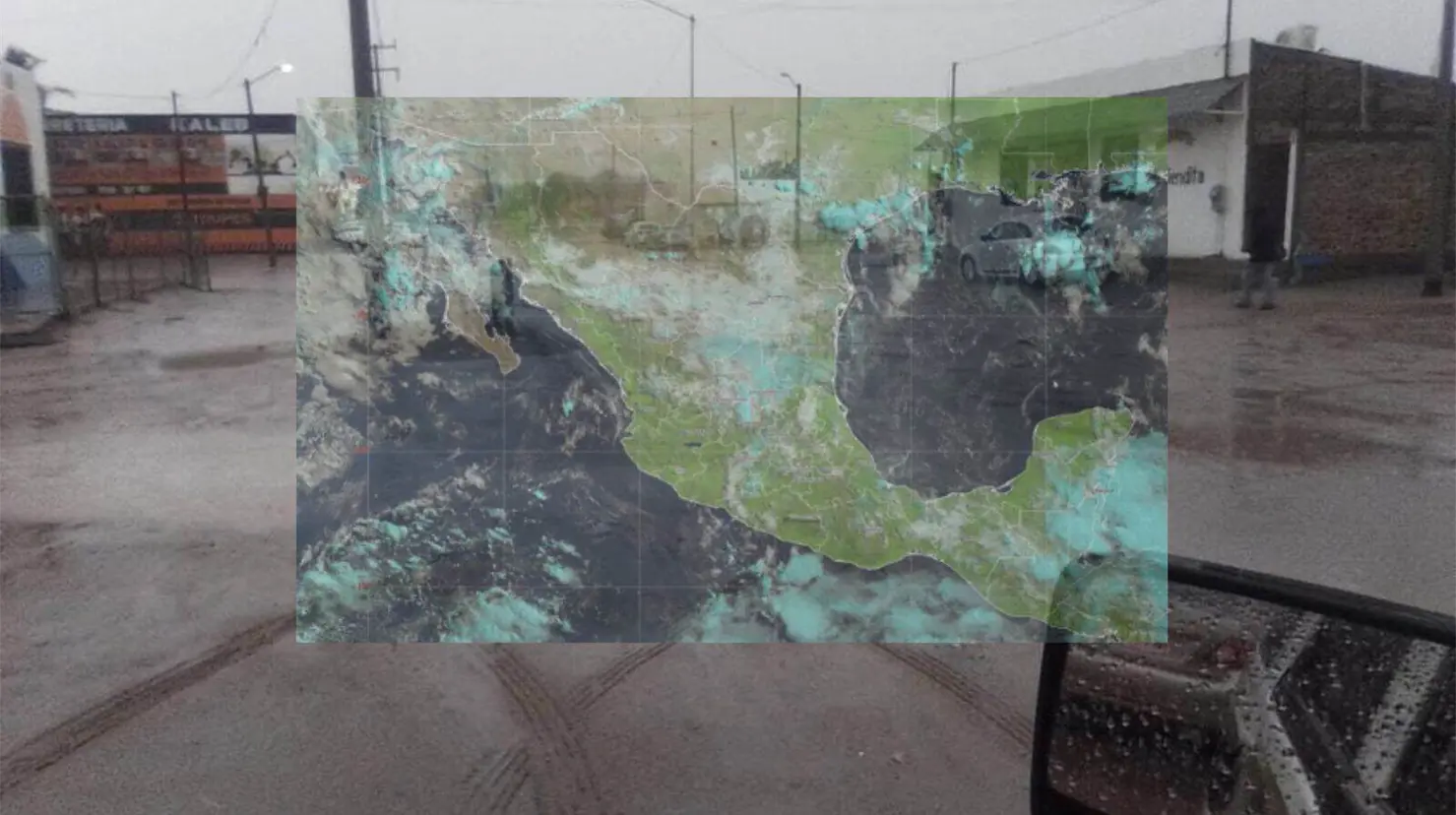 Las autoridades señalaron que este tipo de precipitaciones puede ocasionar encharcamientos severos, crecidas repentinas de arroyos y daños en infraestructura urbana y carretera