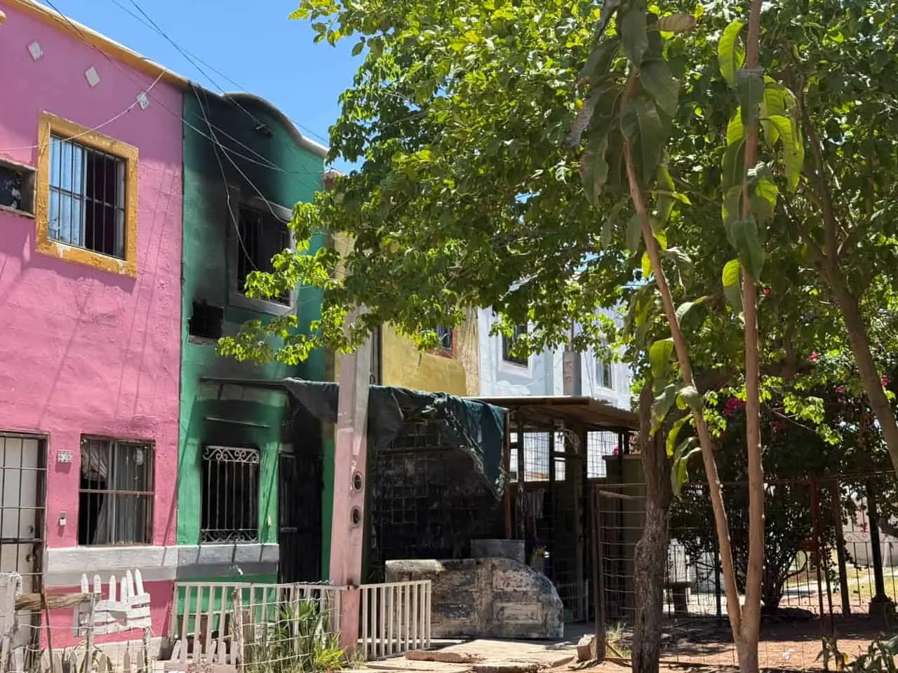 Arde vivienda en la Nueva Palmira