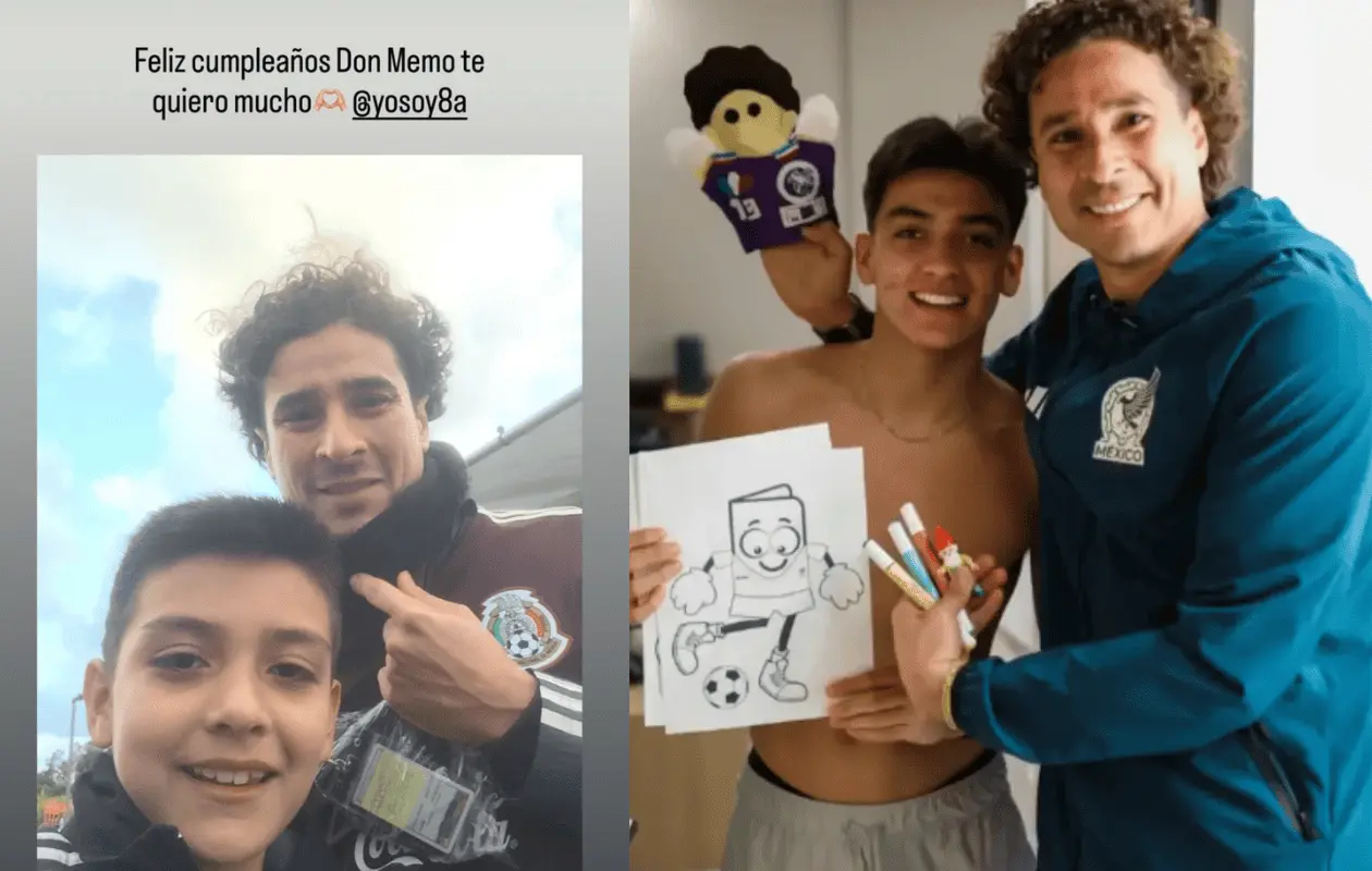 Gilberto Mora felicita a Memo Ochoa con una tierna foto que conquista las redes