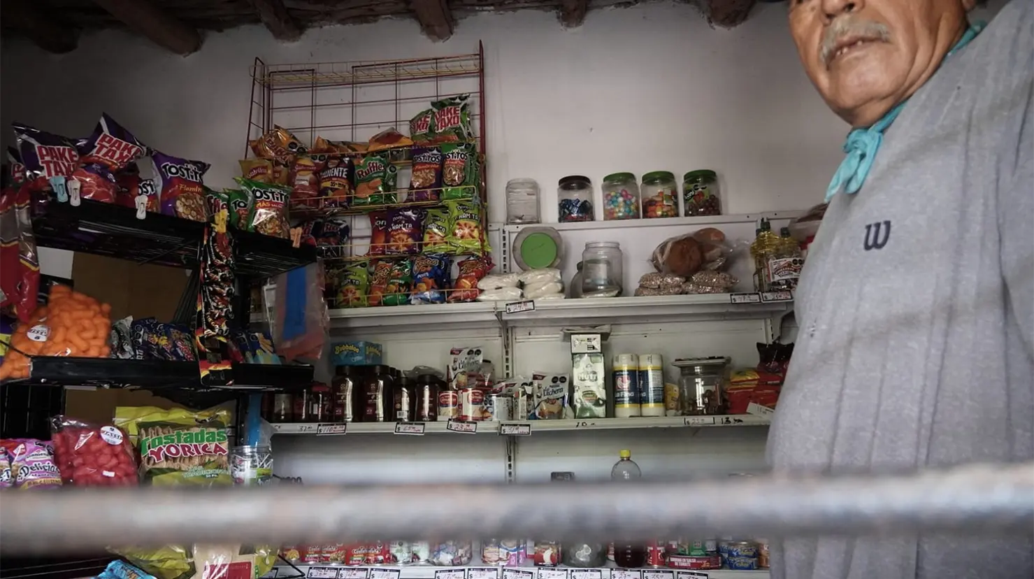 Tienda Bienestar, el pequeño negocio que acerca alimentos en Álamos