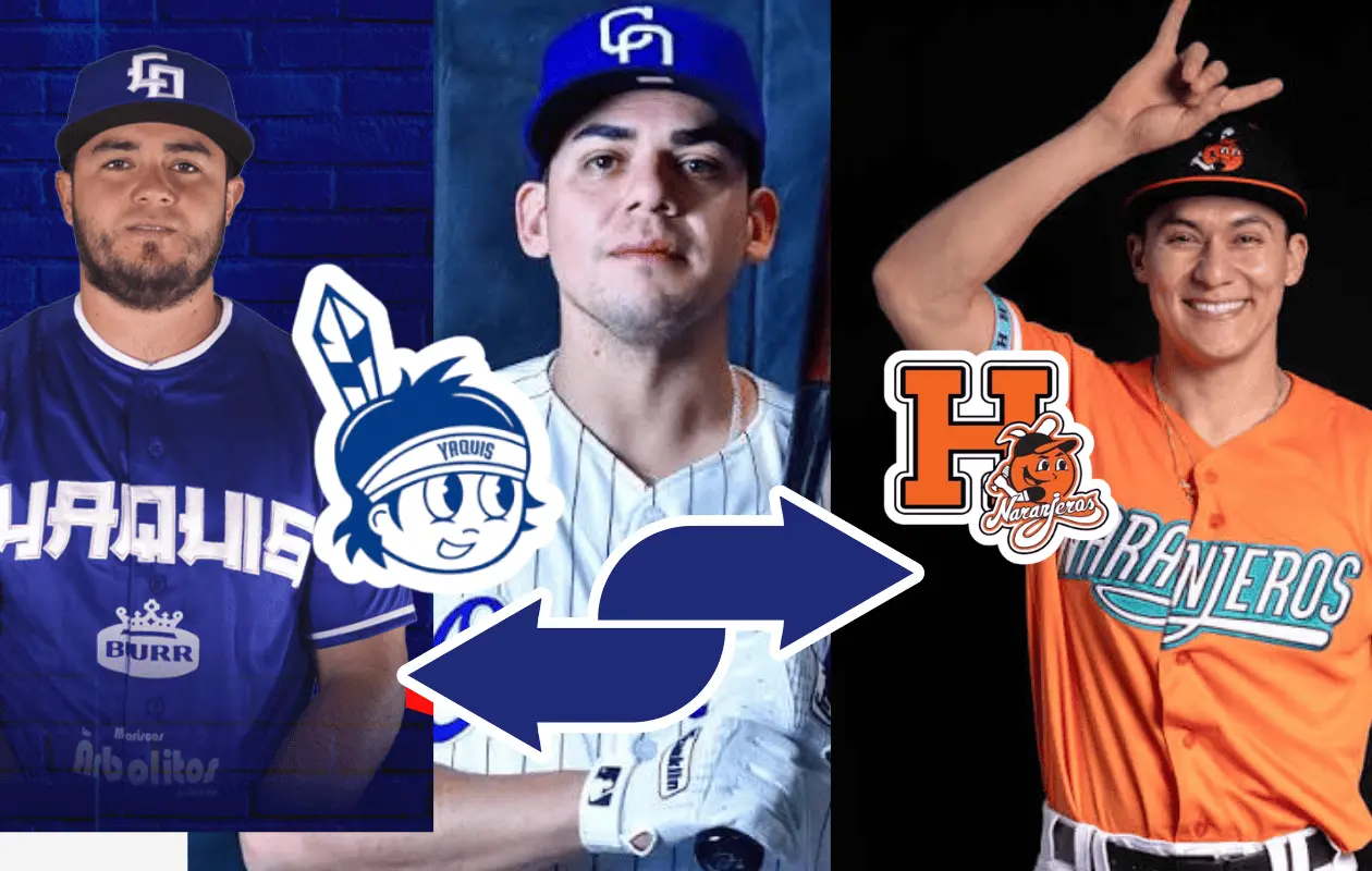 José Cardona llega a Yaquis; Víctor Mendoza y Miguel Guzmán van a Naranjeros