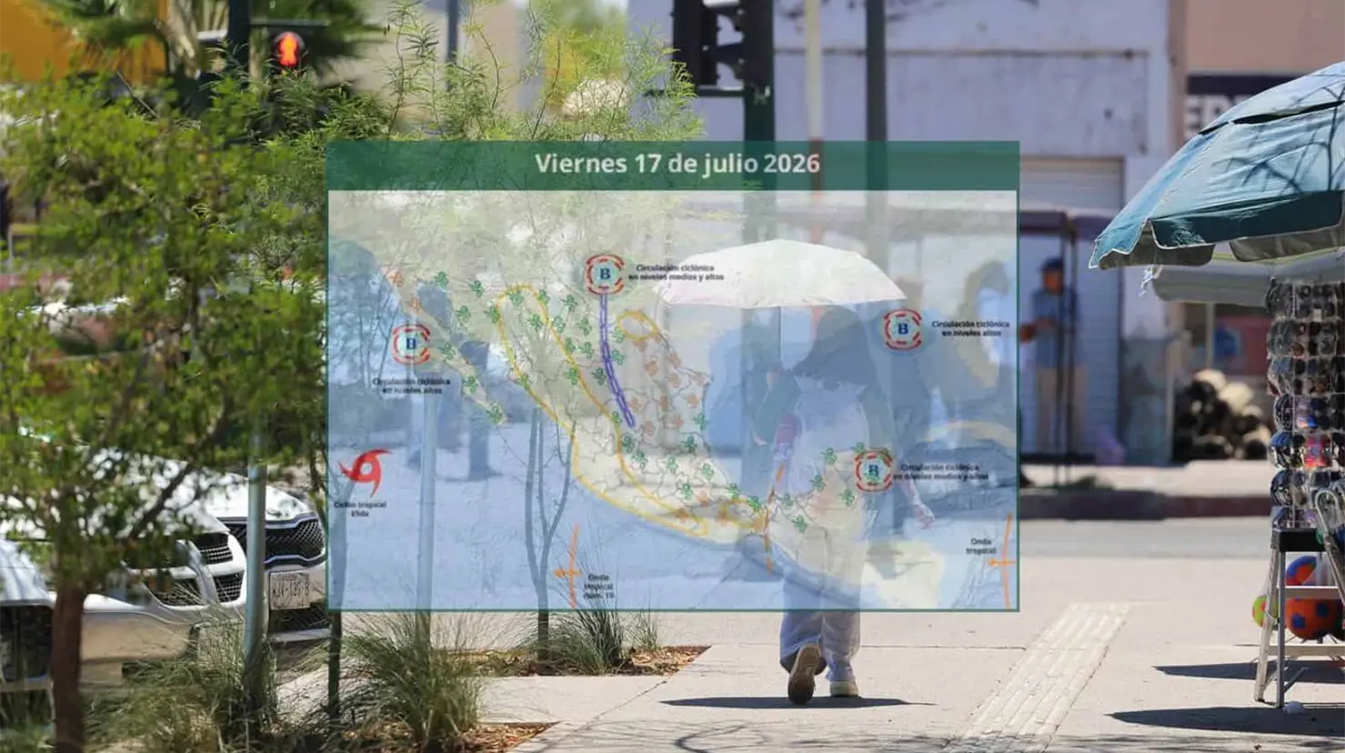 Clima en Hermosillo hoy 17 de julio: Volverán máximas por encima de los 40°C