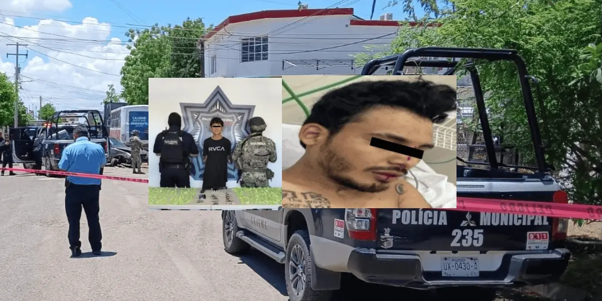 Identifican a detenidos tras persecución en Ciudad Obregón