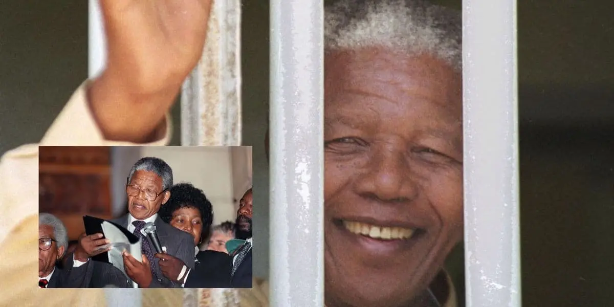 Nelson Mandela dedicó gran parte de su vida a la defensa de los derechos humanos y se convirtió en un símbolo mundial de reconciliación y justicia. (fotos / Infobae))