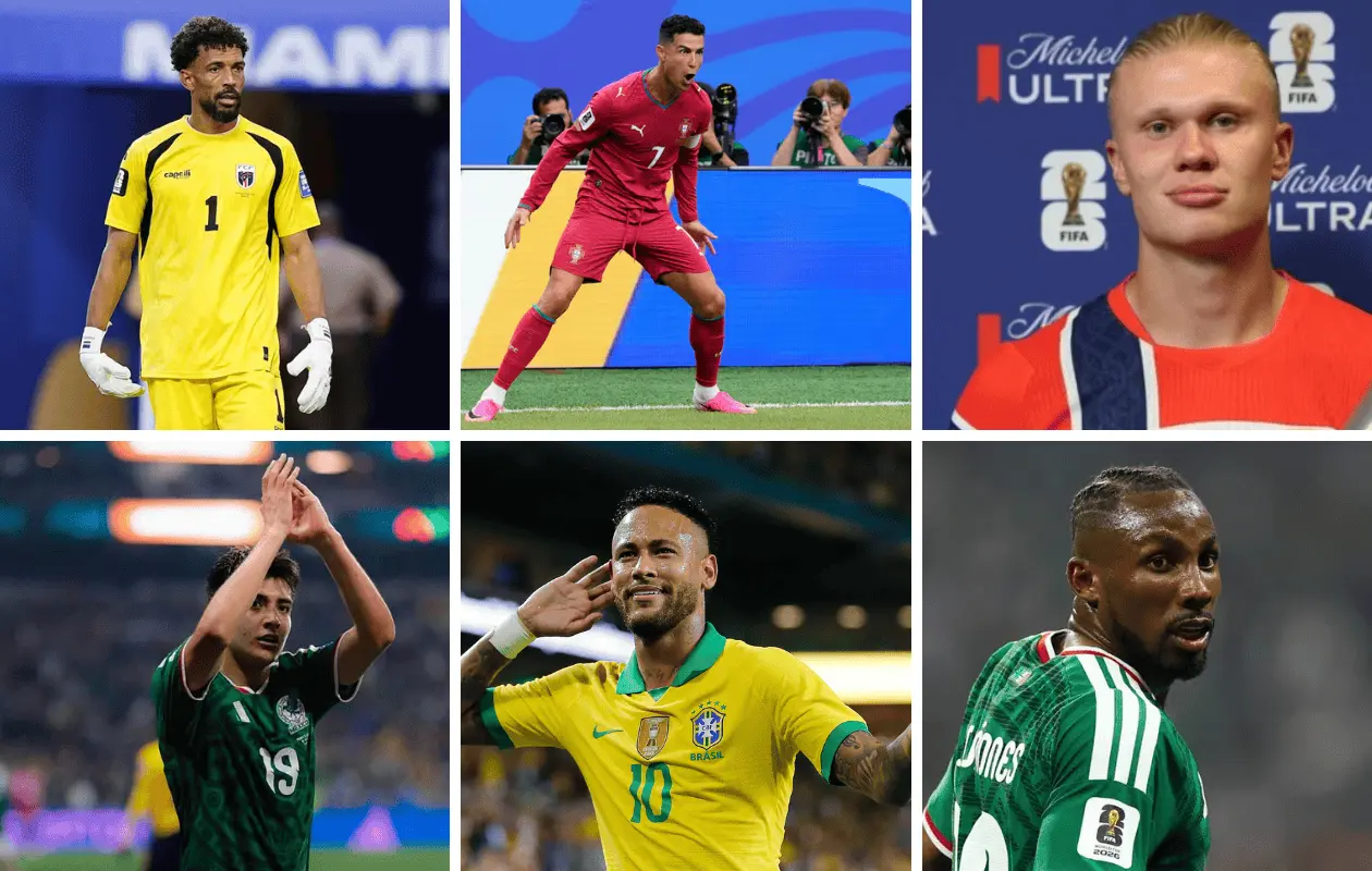 Mundial dispara la popularidad de futbolistas: estos fueron los grandes ganadores en redes