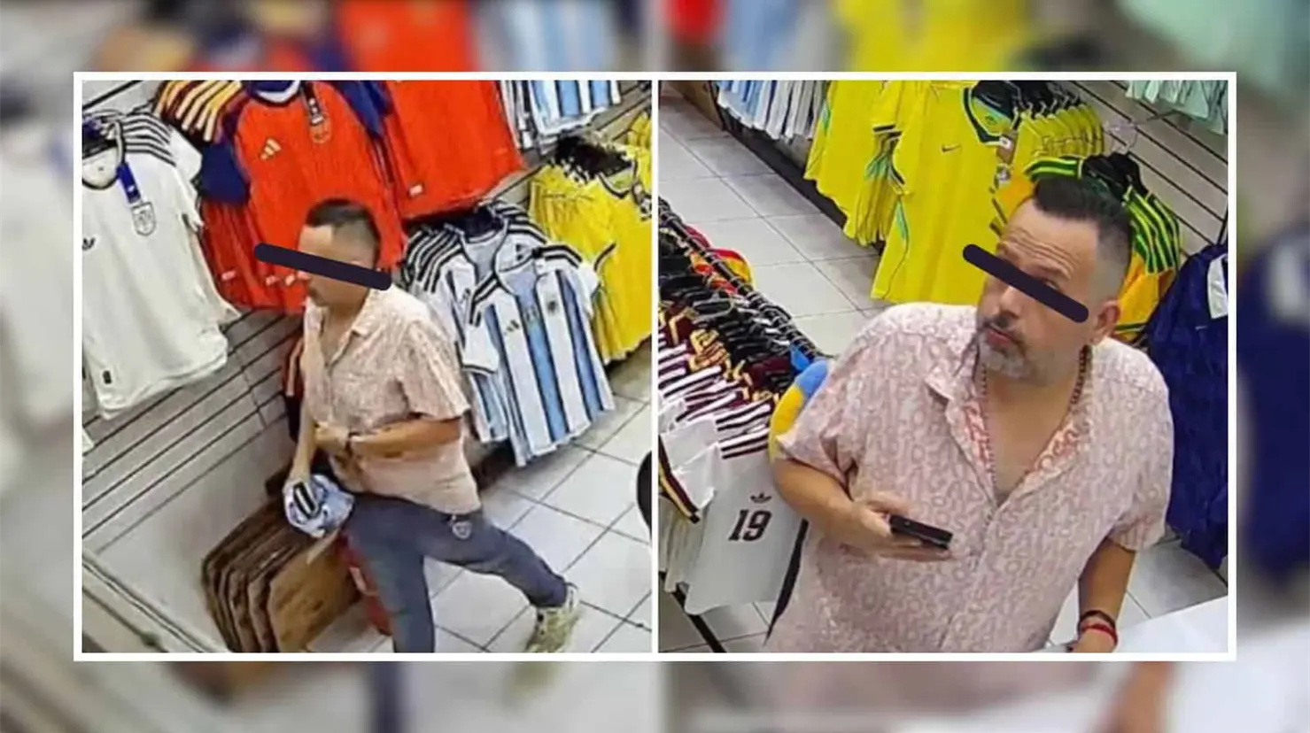VIDEO | Captan a hombre robando jersey de Argentina previo a la Final del Mundial 2026