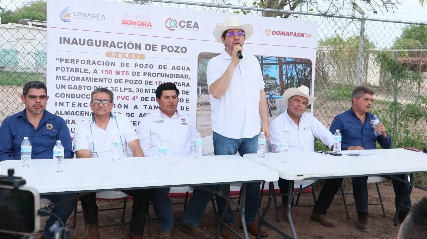 Navojoa avanza en llevar agua para todos