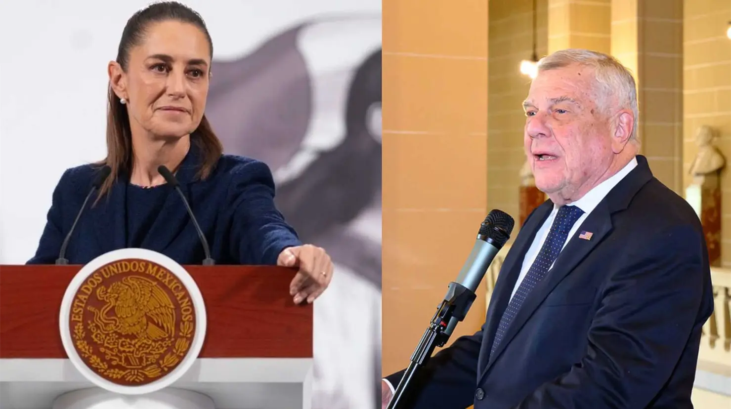 EU devuelve a México cartas de Sheinbaum contra el ICE por muerte de migrantes