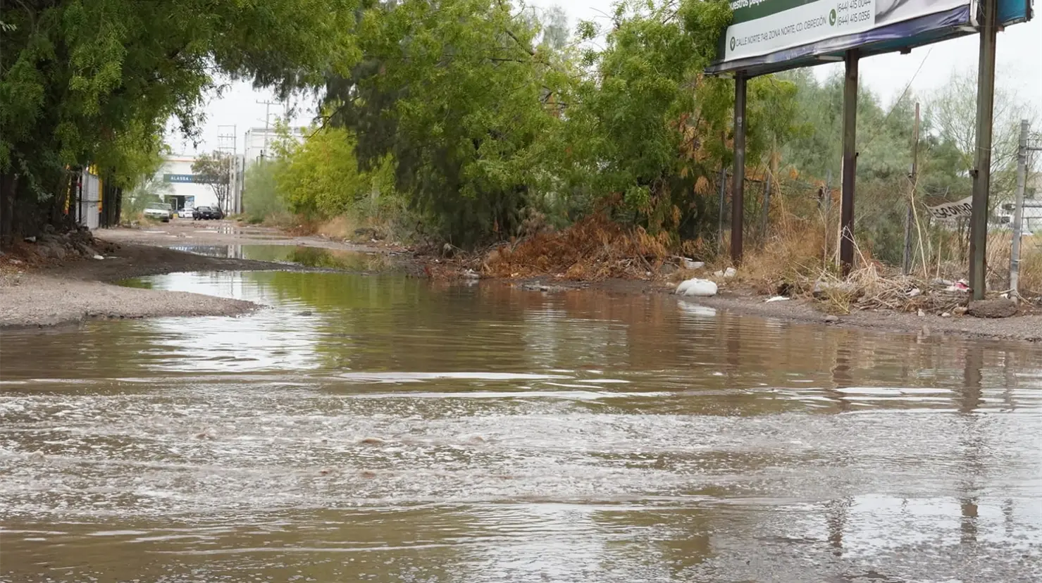 Sin incidentes graves por lluvias en Cajeme