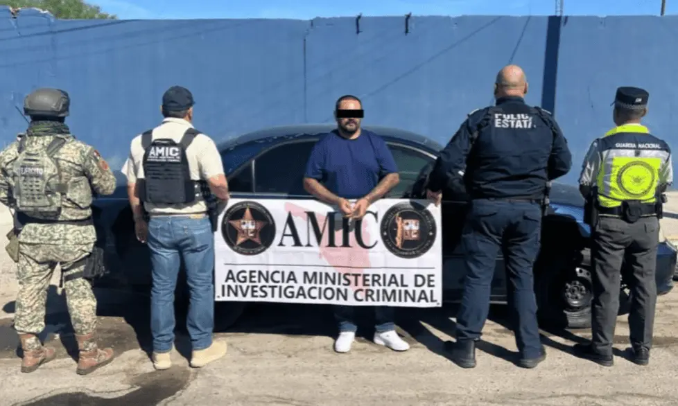 Lo sorprende la AMIC con vehículo robado en Puerto Peñasco