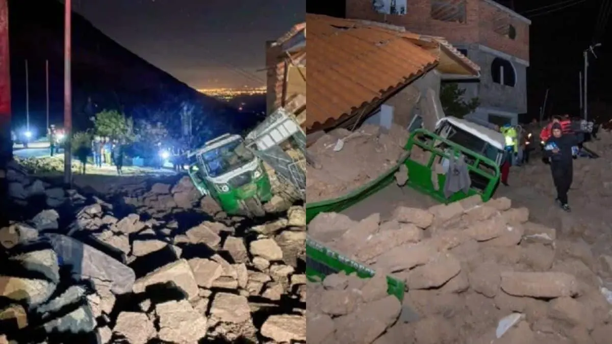 Sismo en Perú deja al menos seis muertos y más de 30 heridos tras dos movimientos telúricos