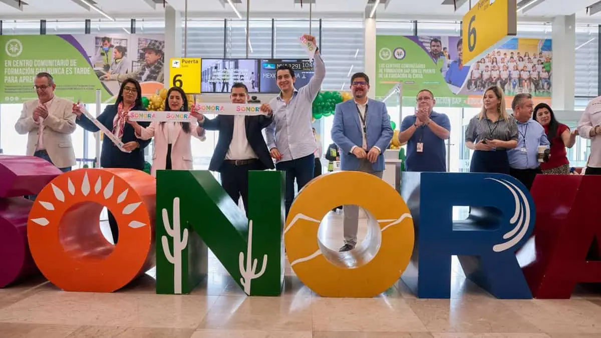 Sonora fortalece su conectividad con nueva ruta aérea de Mexicana entre Hermosillo y el AIFA