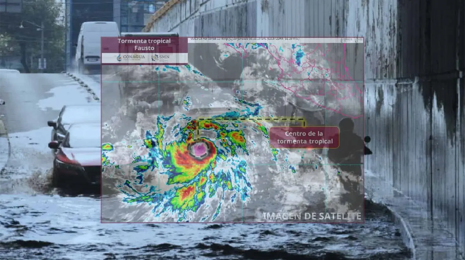 Tormenta Fausto podría convertirse en huracán categoría 2: ¿Qué estados serían afectados?