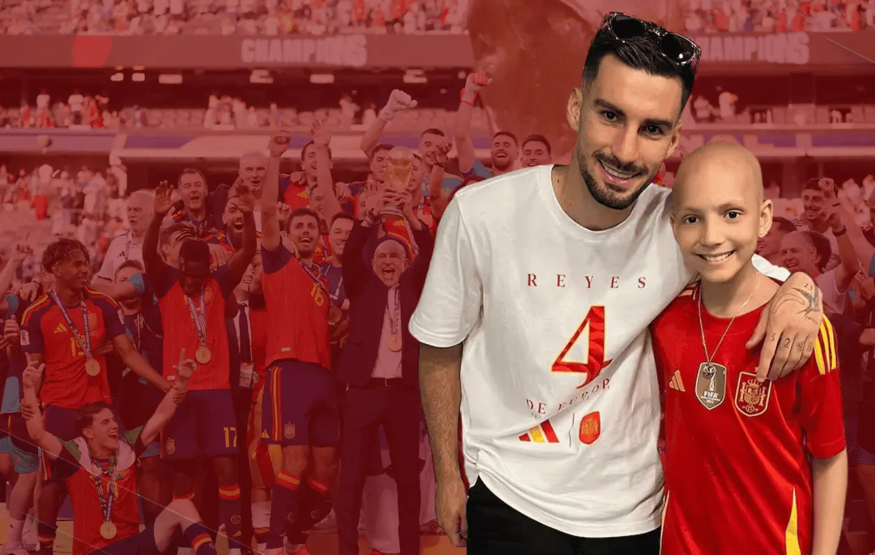 Quién era María Caamaño, la niña que recibió un homenaje en la celebración del Mundial de España