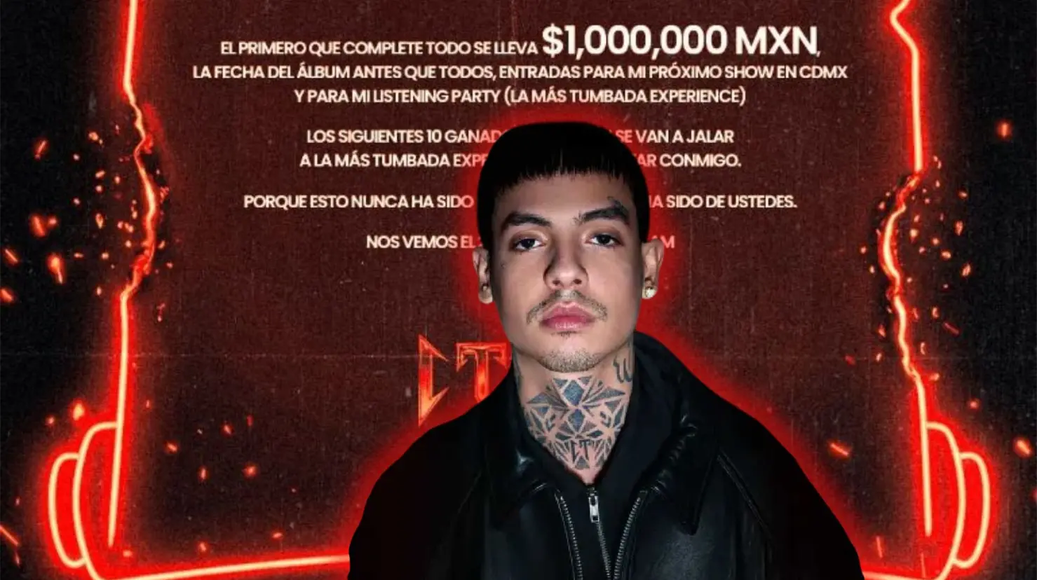 Natanael Cano regalará un millón de pesos a sus fans: ¿Cómo participar en la dinámica?