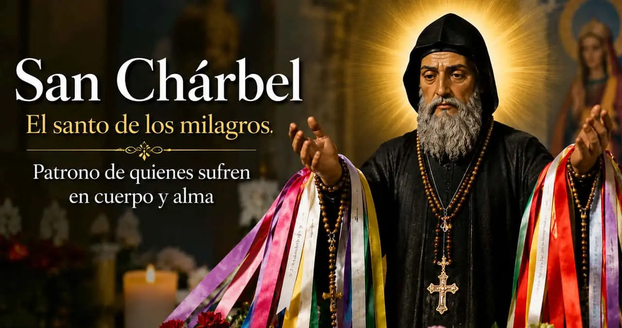 Esta devoción nació en México y se ha convertido en una de las expresiones de fe más populares entre los seguidores de San Chárbel. Foto generada por IA.