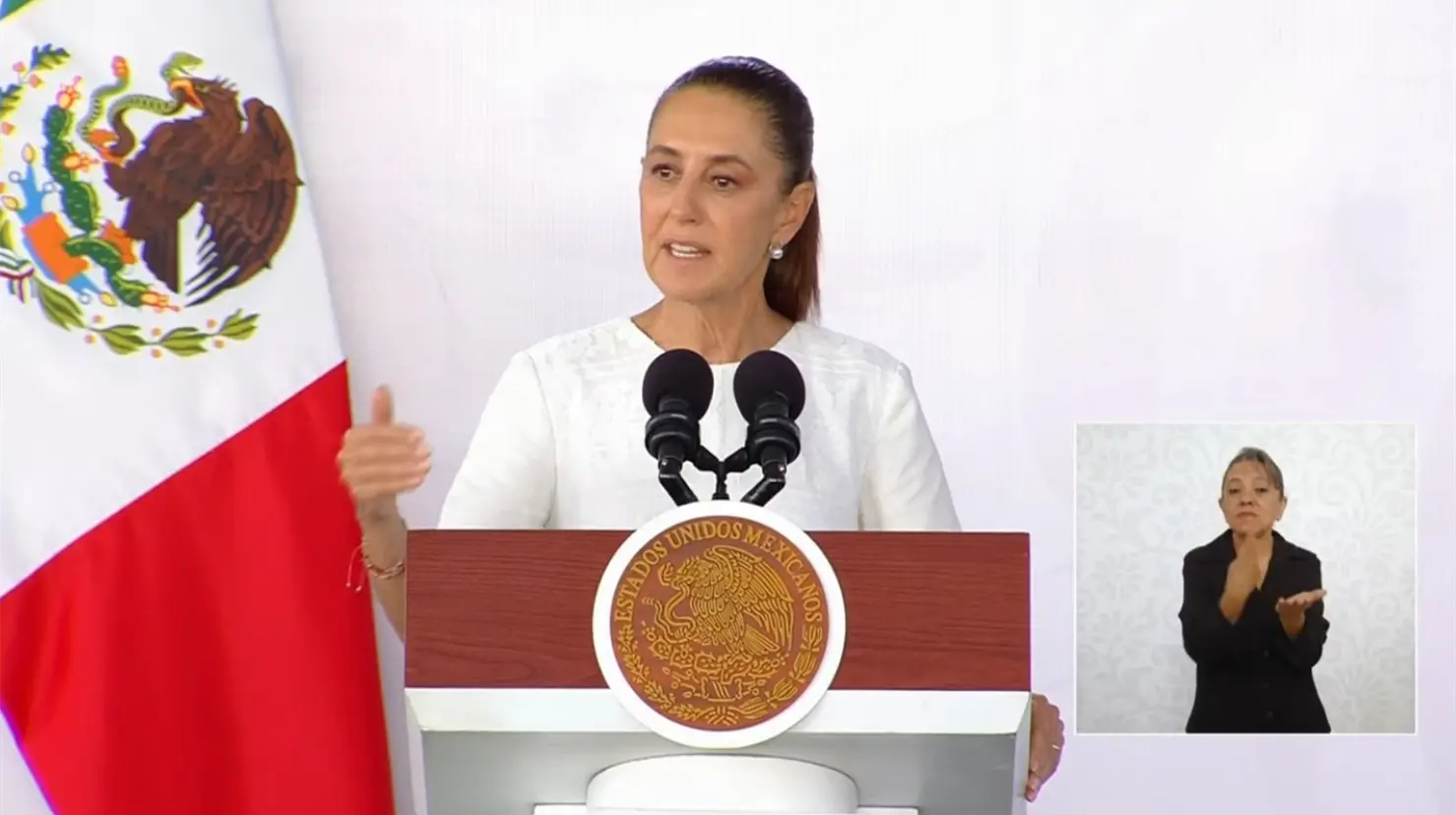 Claudia Sheinbaum descartó la aplicación de nuevos aranceles generales